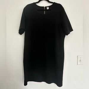 Old Navy Black Zip-Up Dress | Woman’s Sz XL